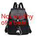 Black Single Bag