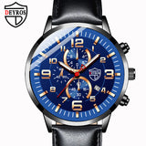 DEYROS Luminous Calendar Quartz Watch for Men