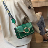 Sleek Vintage Vintage PU-leather Fashionable Mini Crossbody Bag for Women