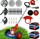 21V Multi-Function Weed Cutter Cordless Electric Gardening Trimmer Rechargeable