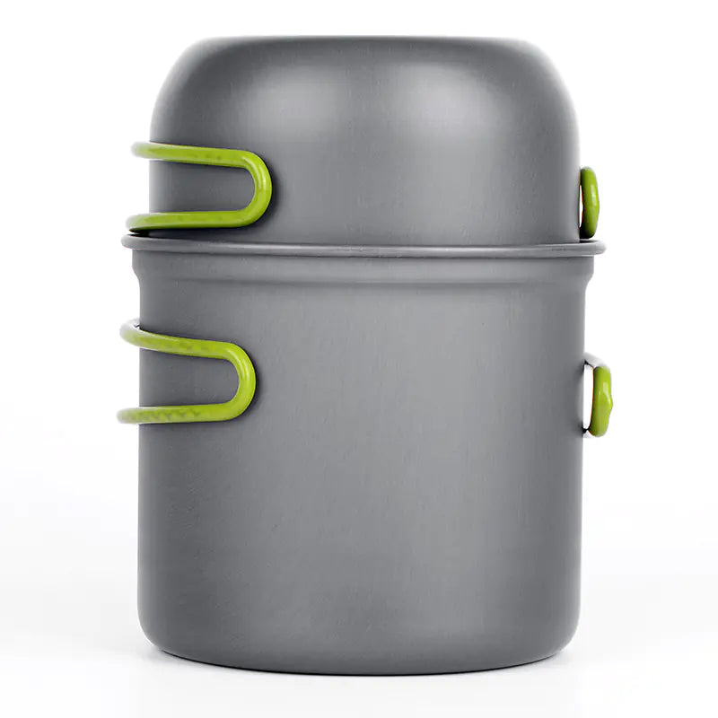 Portable DS-101 Outdoor Non-Stick Camping Cookware Set