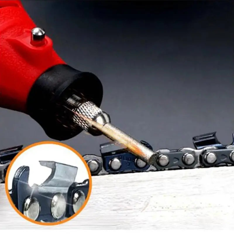 Durable Electric Chainsaw Chain Grinding Head with Emery