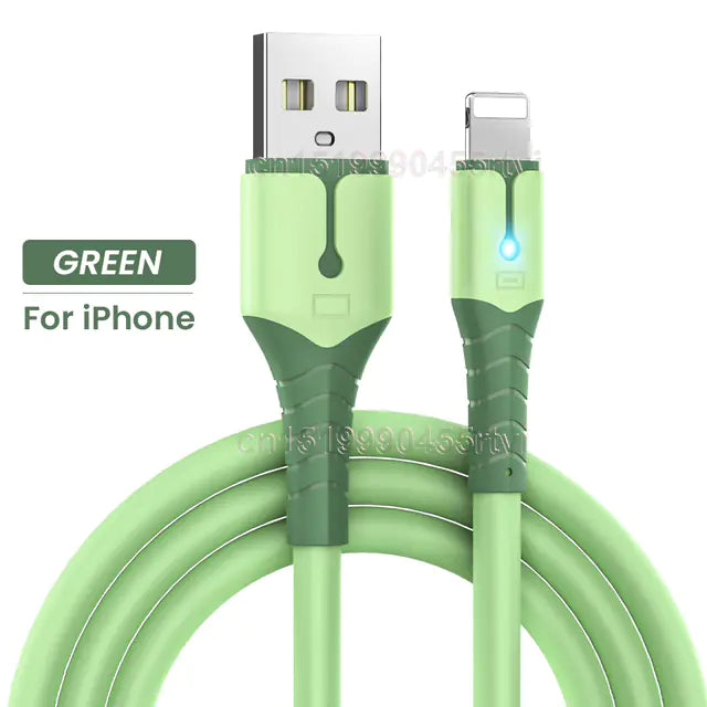 Lightning Fast iPhone Charger Fast Charging Data Transfer USB-Cable