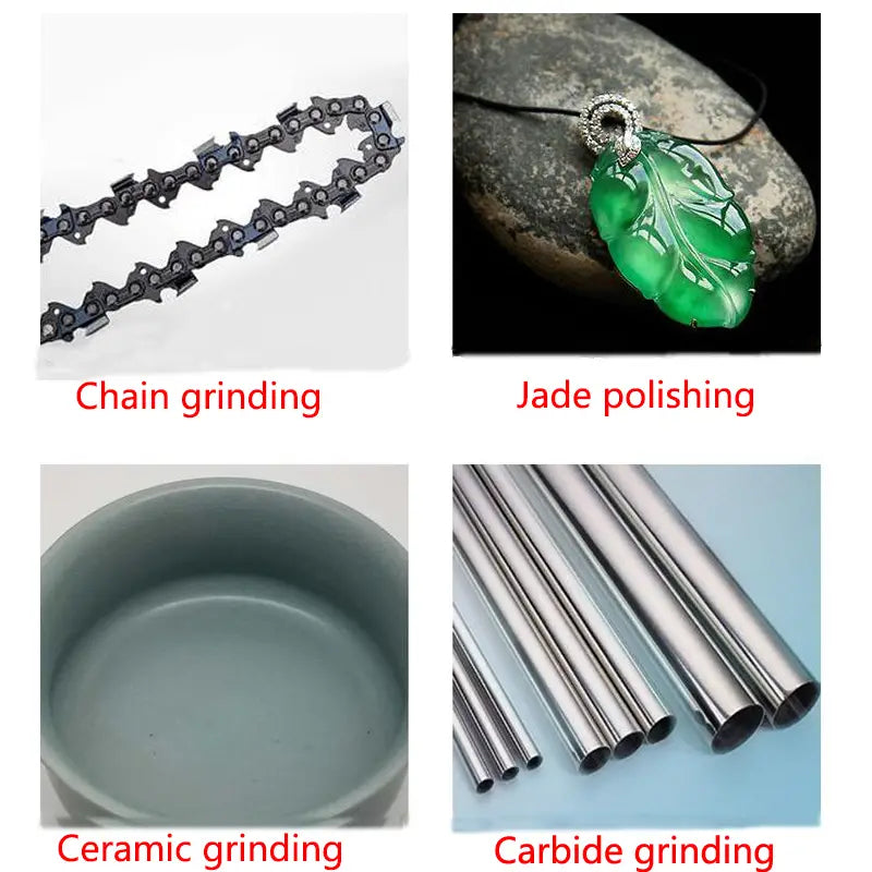 Durable Electric Chainsaw Chain Grinding Head with Emery