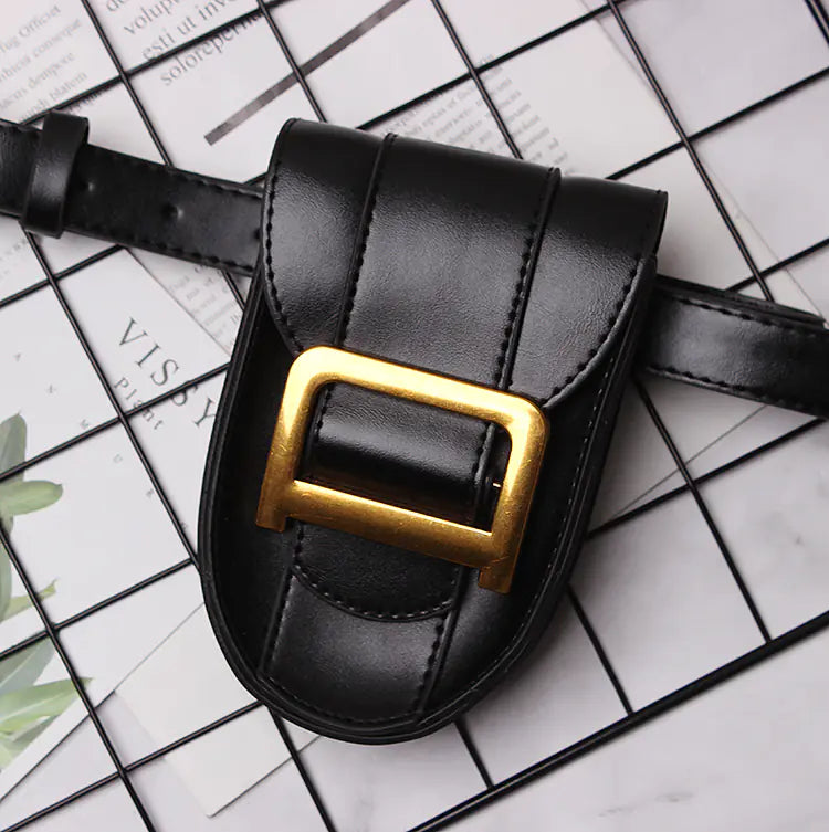 Chic Geometric Mini Belt Bag in 4 Colors Casual Mini-Bag
