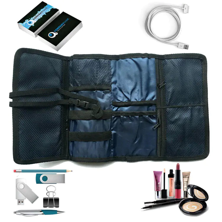 Travel Tech Organizer - Compact Shockproof Case Electronics Organizer