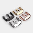 Durable Rose Gold Stainless Steel Watch Buckle for 16mm-24mm