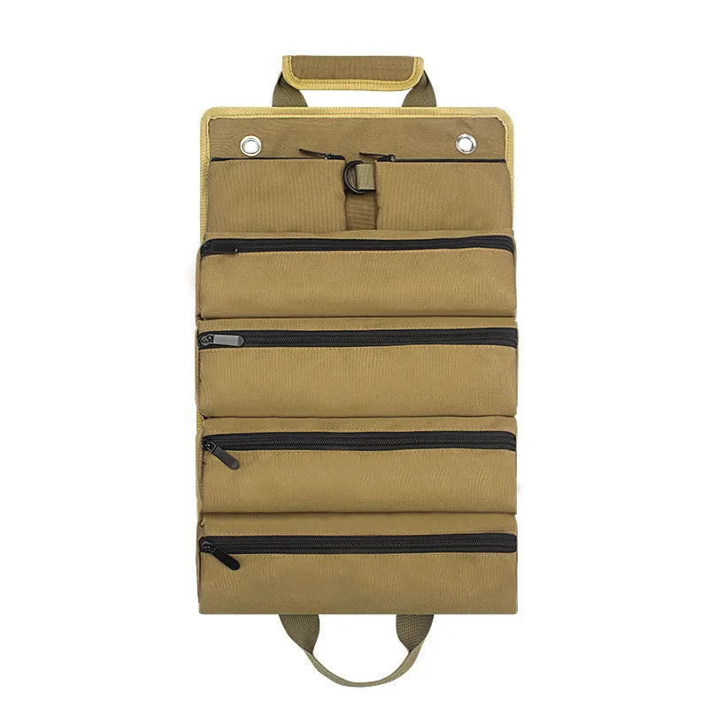 High Quality Compact Roll-Up Tool Organizer Bag Durable & Compact