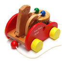 Little Bear Wooden Drum Toy Educational Rhythmic Gift