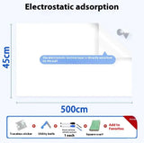 Electrostatic Whiteboard Decal Durable & Writable For Classrooms, Home offices