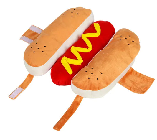 Pet Hot Dog Halloween Outfit Playful Comfortable Pet Costume