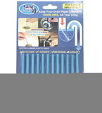 Multi Scent Bathtub Drain Freshener Sticks Odor Control
