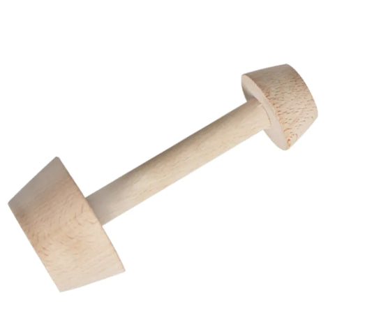 Eco Wood Pastry Tart Shaper Wooden Pastry Pusher Tart Mold