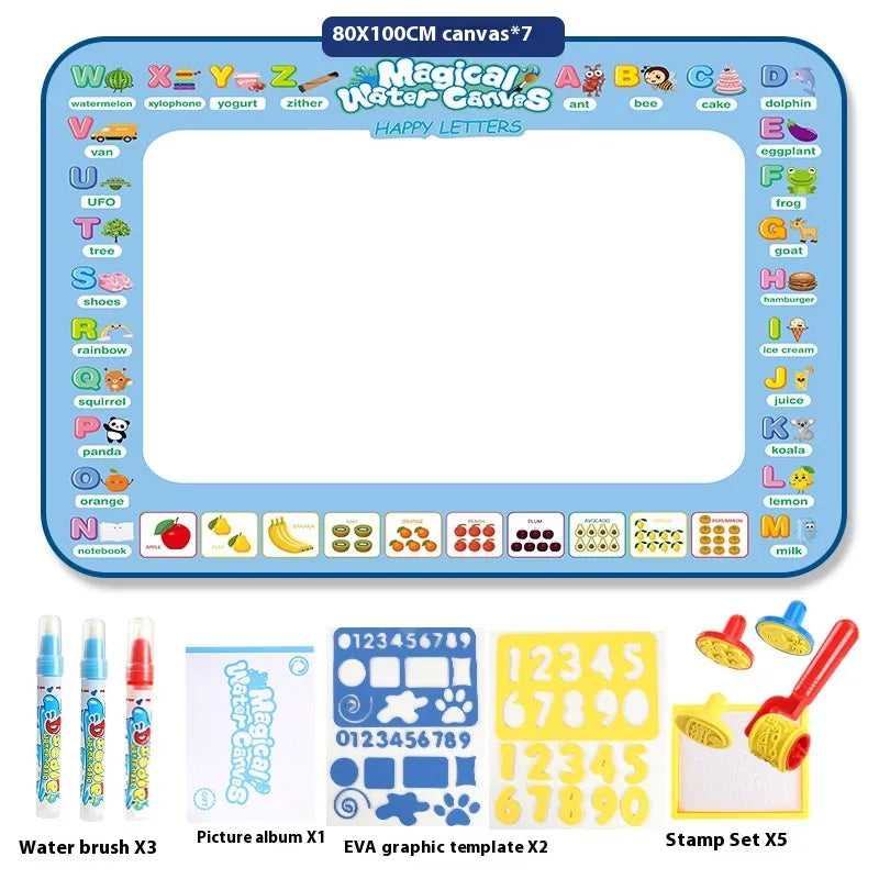 Aqua Magic Portable Re-usable Creativity Educational Creative Toy Sketch Board