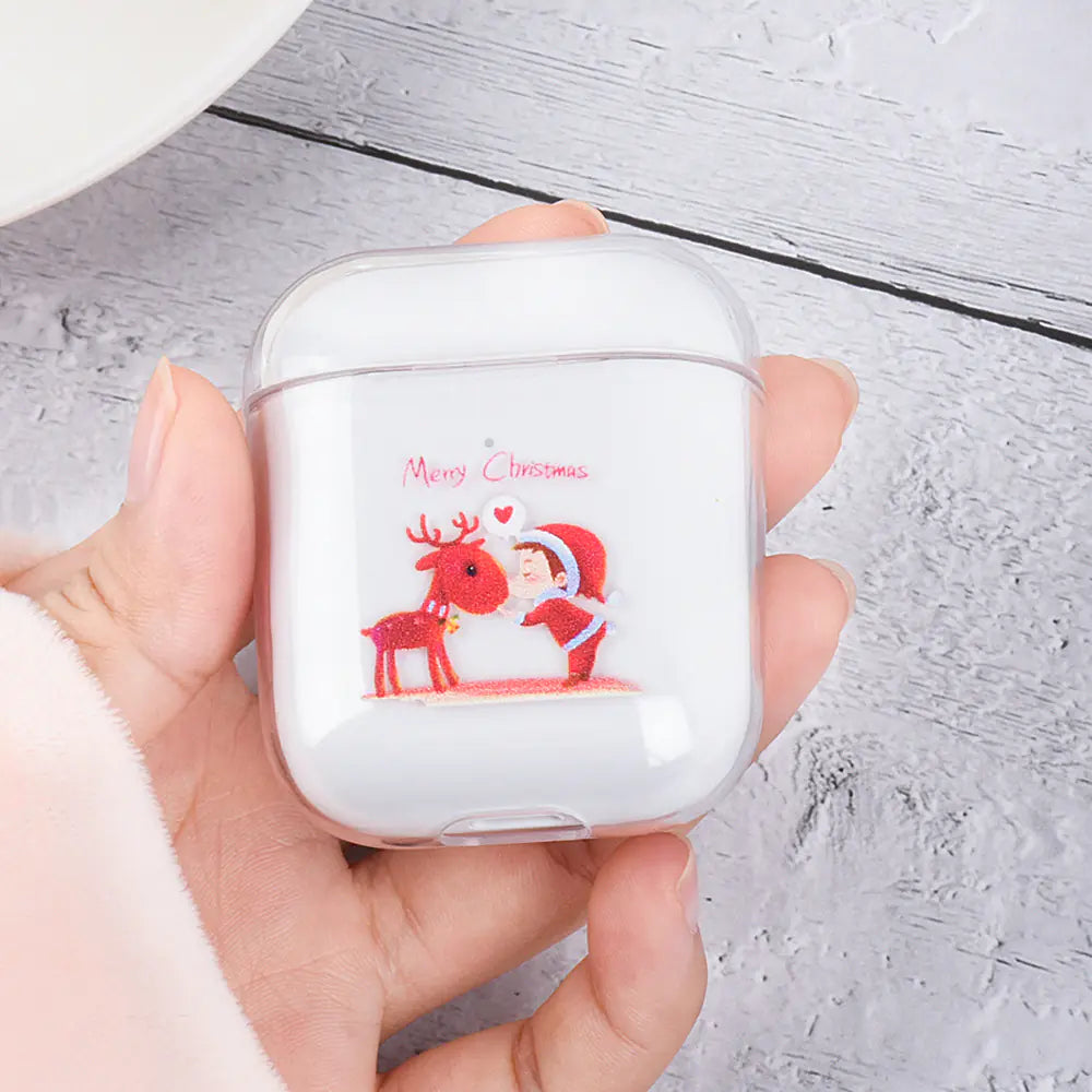 Santa Claus Festive AirPods Protector Lightweight Customizable