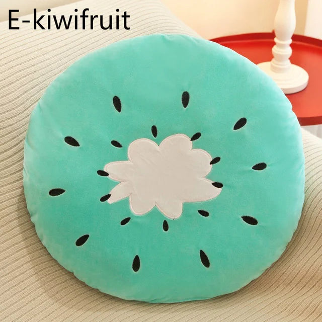 Versatile Comfort Fruit Cushion Colorful Plush Pillow