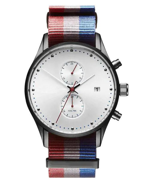 Fashionable Modern Men's Quartz Watch with Calendar Feature