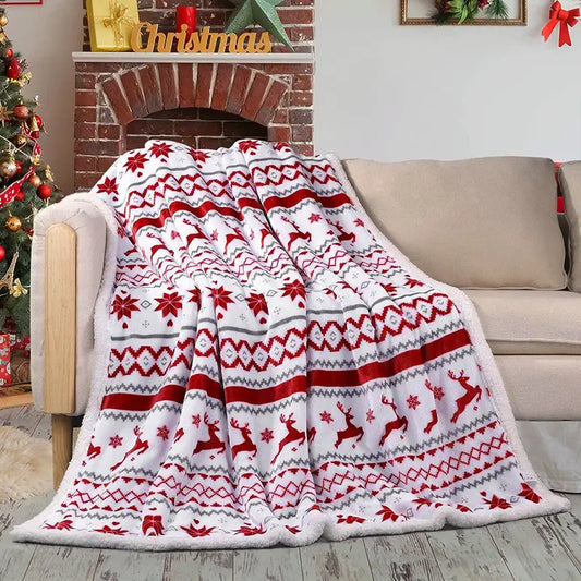 Reversible Winter Fleece Stylish Blanket for All Seasons