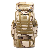 Camouflage Trek Backpack Waterproof Shock Resistant Backpack