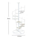 White / Eight stairs large thick [recommended]]