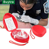 CPR Safety Compact Emergency Respiration Rescue Breathing Valve Mask
