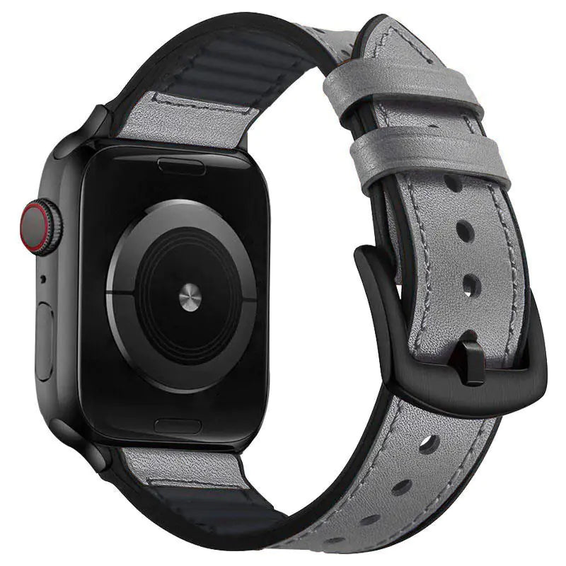 Durable Unisex Leather Strap with Connector for Fashion Use