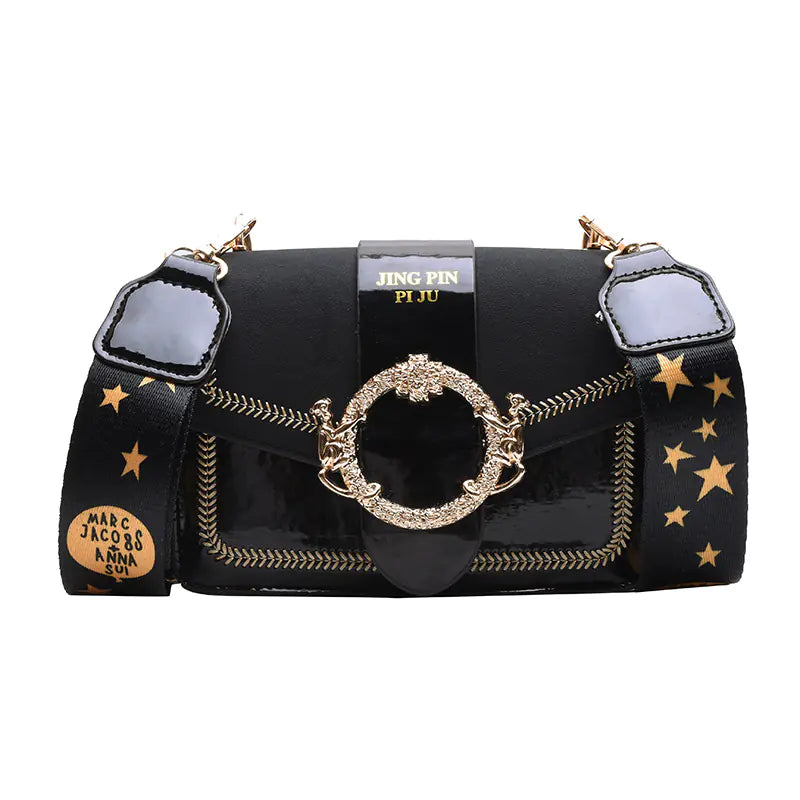 Sleek Vintage Vintage PU-leather Fashionable Mini Crossbody Bag for Women
