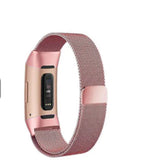Elegant Smart Bracelet with Stainless Steel Metal Strap