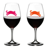 Durable Cat Silicone Drink Markers for Party Glasses