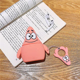 SpongeBob Starfish AirPods Protector Patrick Star Silicone Case