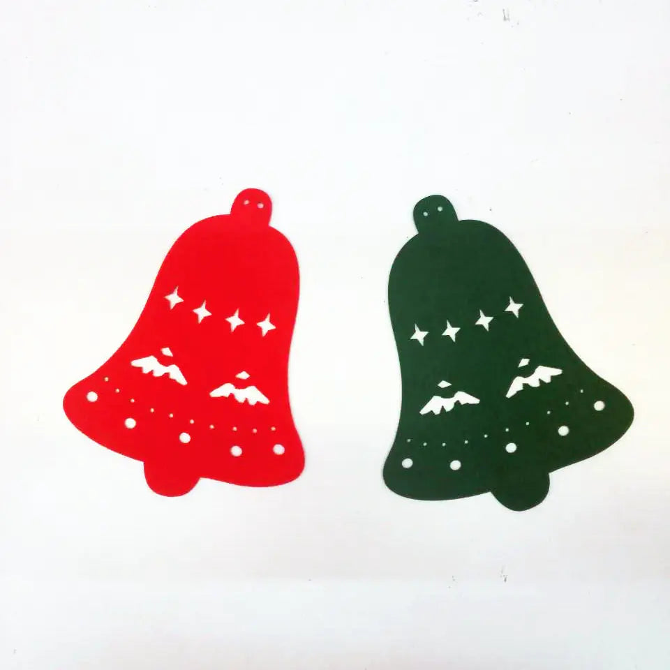 Christmas Triangle Banner Decoration with Letters | Holiday Decor