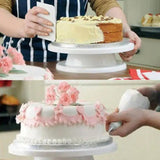 Cake Artist's Spin Table & Tools Home Baking Cake Turntable