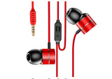 Superior Sound Wired Earphones Long-Cable In-Ear Microphone