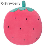 Versatile Comfort Fruit Cushion Colorful Plush Pillow
