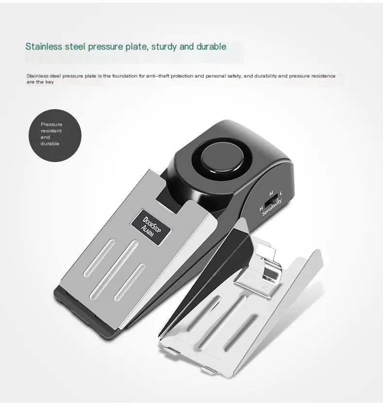 Travel Sentry Doorstop Alarm Door Stop Alarm  for Traveling Security Home Rentals