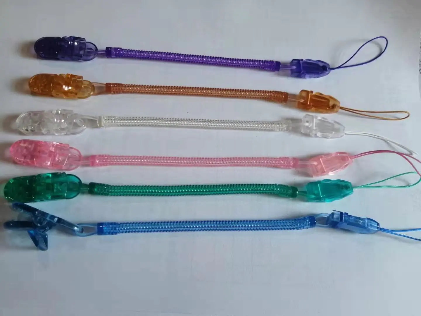 Infant Pacifier Teether Holder Lightweight Plastic Teether