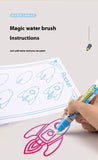 Aqua Magic Portable Re-usable Creativity Educational Creative Toy Sketch Board