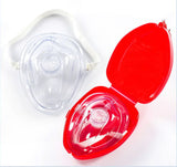 CPR Safety Compact Emergency Respiration Rescue Breathing Valve Mask