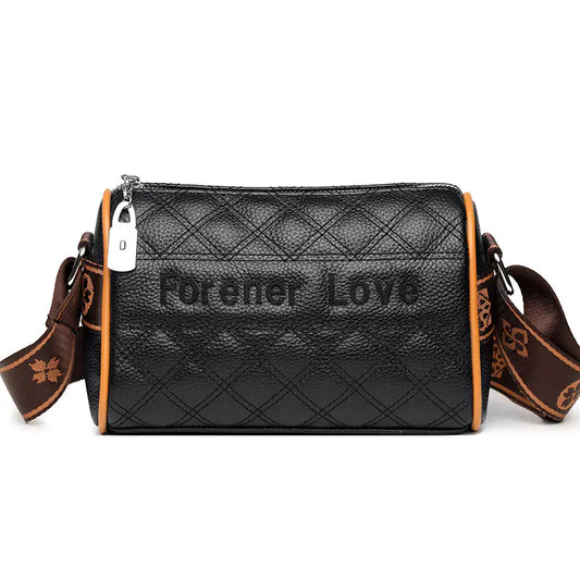 Chic Contrast Crossbody Bag lightweight compact Bag