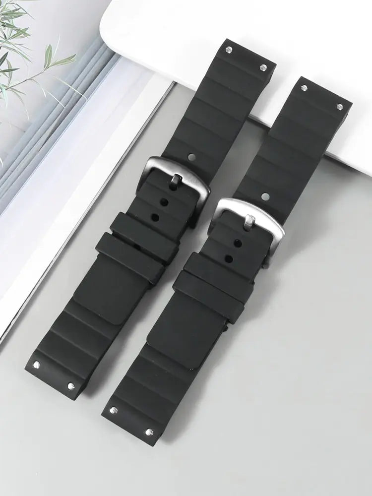 Cardia Santos Sandus Rubber Watch Strap Comfortable