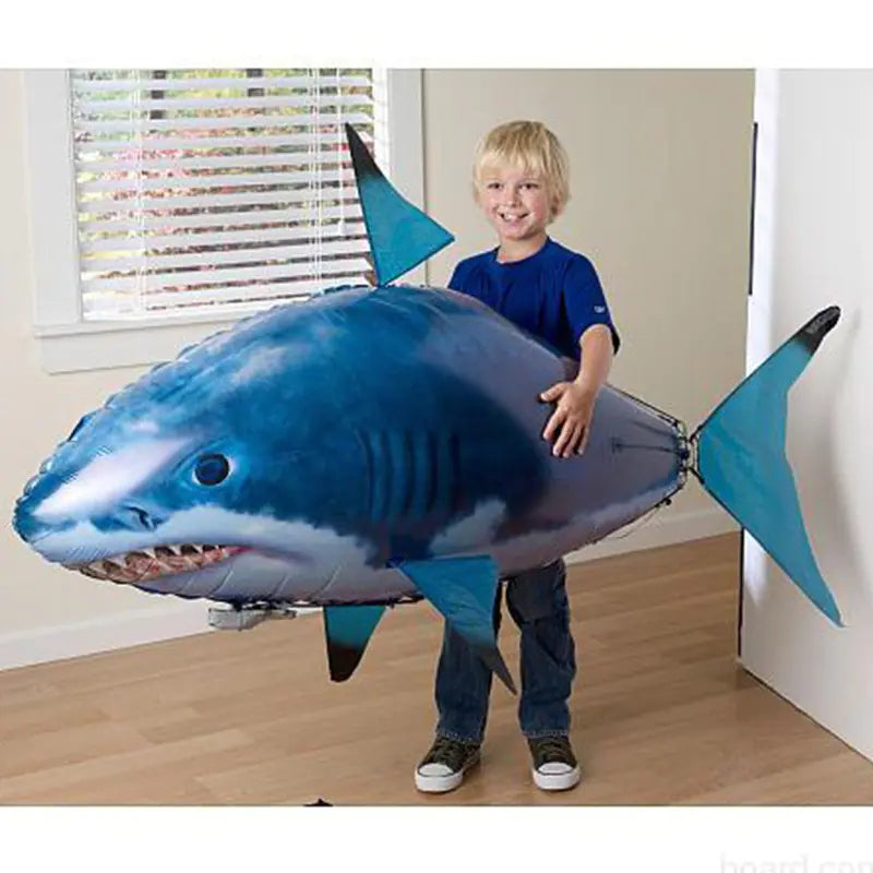 Air Glide Flying Fish Toy Remote Control Durable Indoor Toy