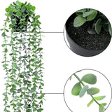 Faux Eucalyptus Wall Plant Decor (1 Piece) Artificial Greenery Wall-Hanging