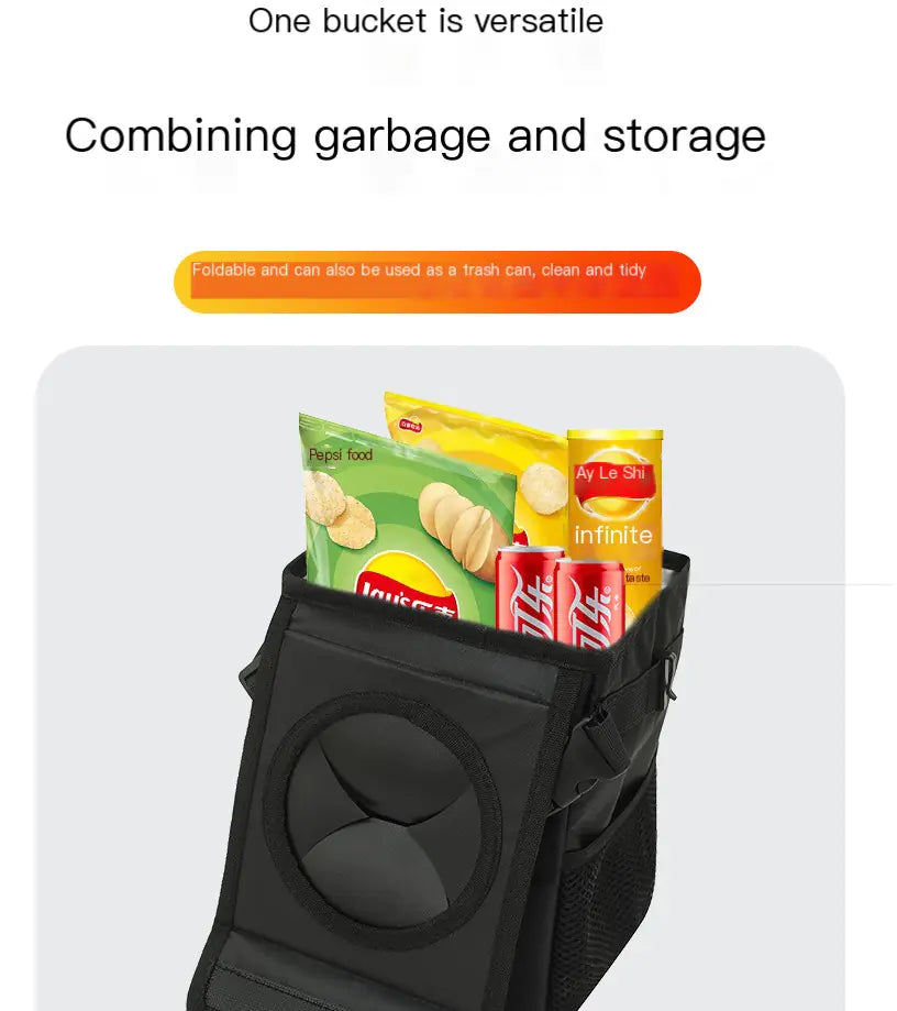 Auto Tidy Trash Holder Waterproof Heatproof SpaceSaving Customizable
