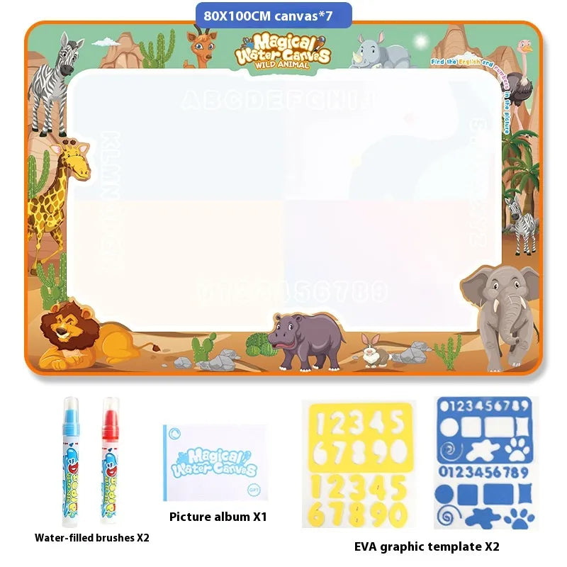 Aqua Magic Portable Re-usable Creativity Educational Creative Toy Sketch Board