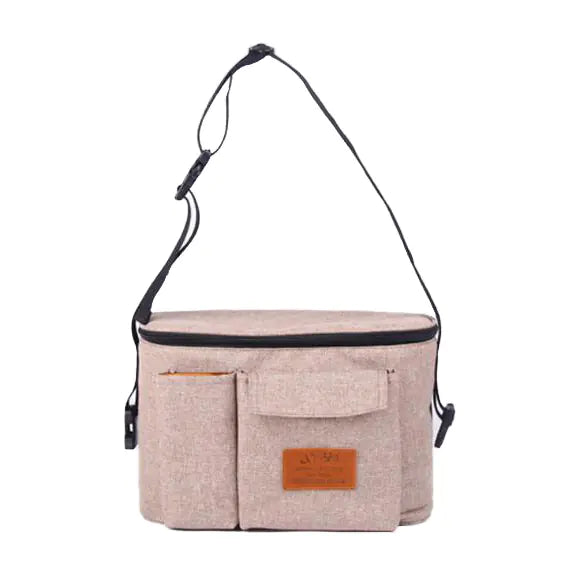 Stylish Baby Gear Hanging Bag Water-Resistant Multifunctional