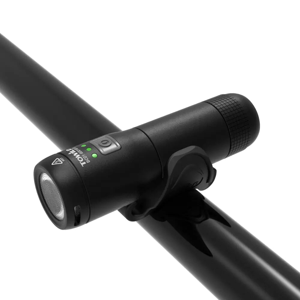 EcoShine Bicycle Front Light Waterproof  Bright LED Rechargeable