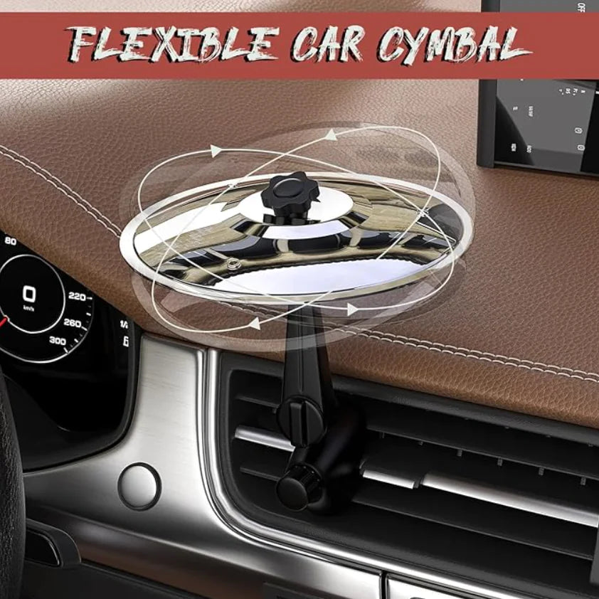 Car Air Vent Lightweight mini drum cymbal Accessory Charm 2-Pack Ideal For Music Lovers