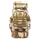 Camouflage Trek Backpack Waterproof Shock Resistant Backpack