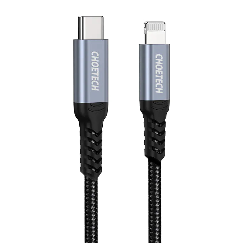 Lightning Aluminum Braided Cable, PD 18W/30W MFi Data Cable