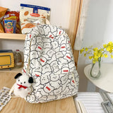 Chic Print Student Laptop Backpack Printed Lightweight Backpack